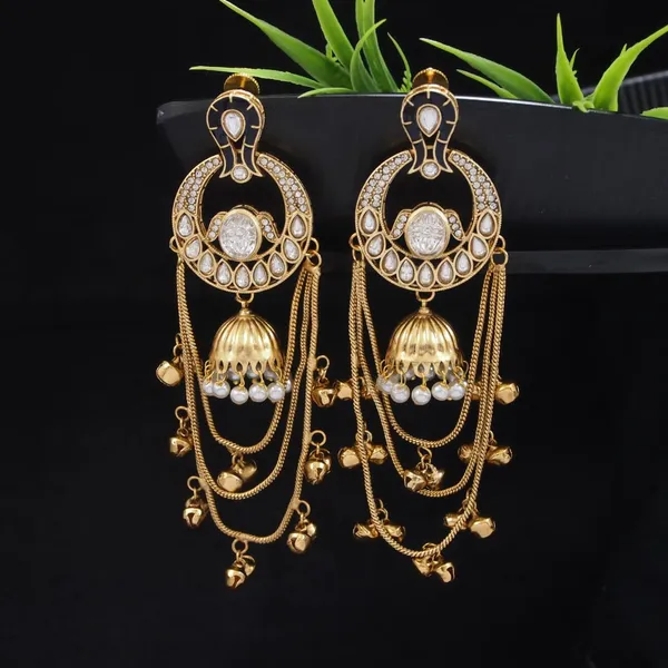 Traditional_Gold_Plated_Kashmiri_Drop_Earrings_With_Pearl_Accents