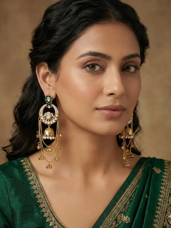 Traditional_Gold_Plated_Kashmiri_Drop_Earrings_With_Pearl_Accents