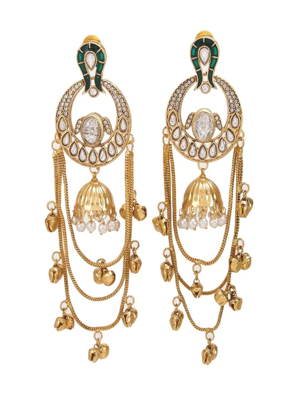 Traditional_Gold_Plated_Kashmiri_Drop_Earrings_With_Pearl_Accents