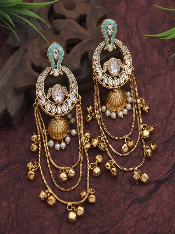 Traditional_Gold_Plated_Kashmiri_Drop_Earrings_With_Pearl_Accents