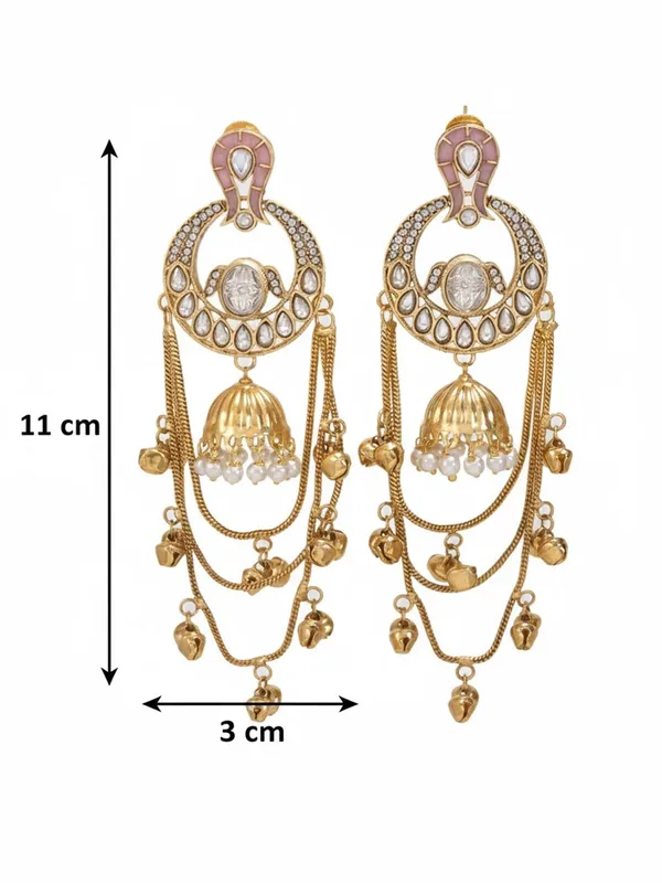 Traditional_Gold_Plated_Kashmiri_Drop_Earrings_With_Pearl_Accents