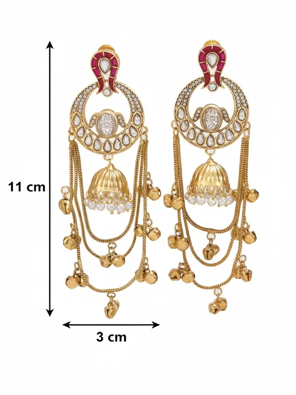Traditional_Gold_Plated_Kashmiri_Drop_Earrings_With_Pearl_Accents