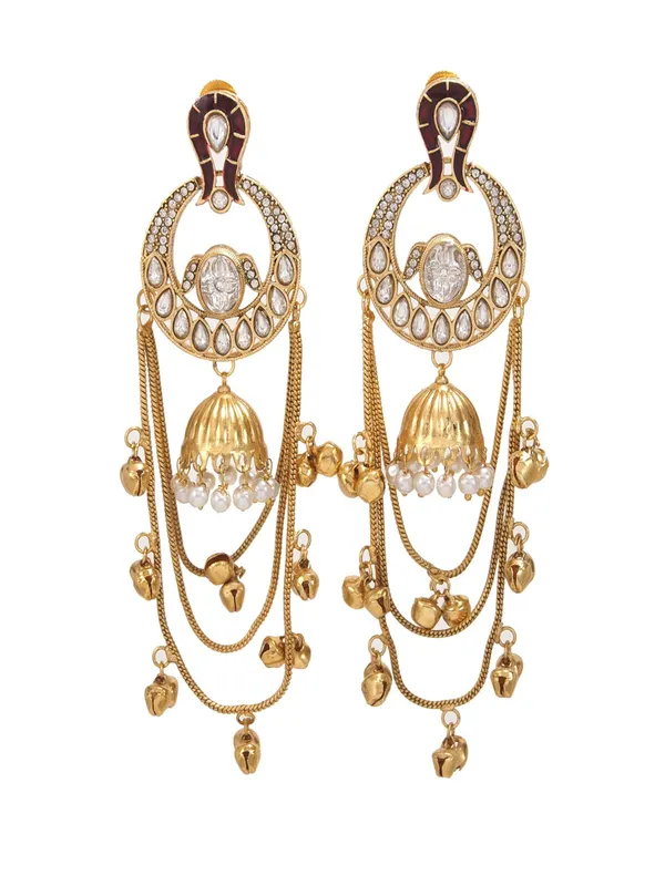 Traditional_Gold_Plated_Kashmiri_Drop_Earrings_With_Pearl_Accents