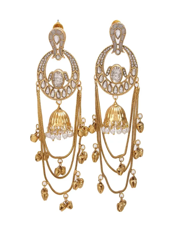 Traditional_Gold_Plated_Kashmiri_Drop_Earrings_With_Pearl_Accents