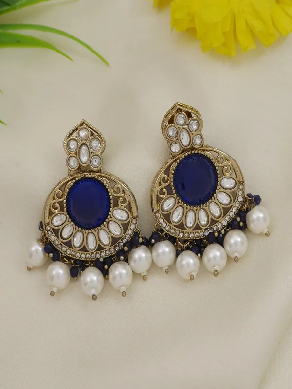 Traditional_Nawabi_Black_Beaded_Pearl_Statement_Necklace_Set