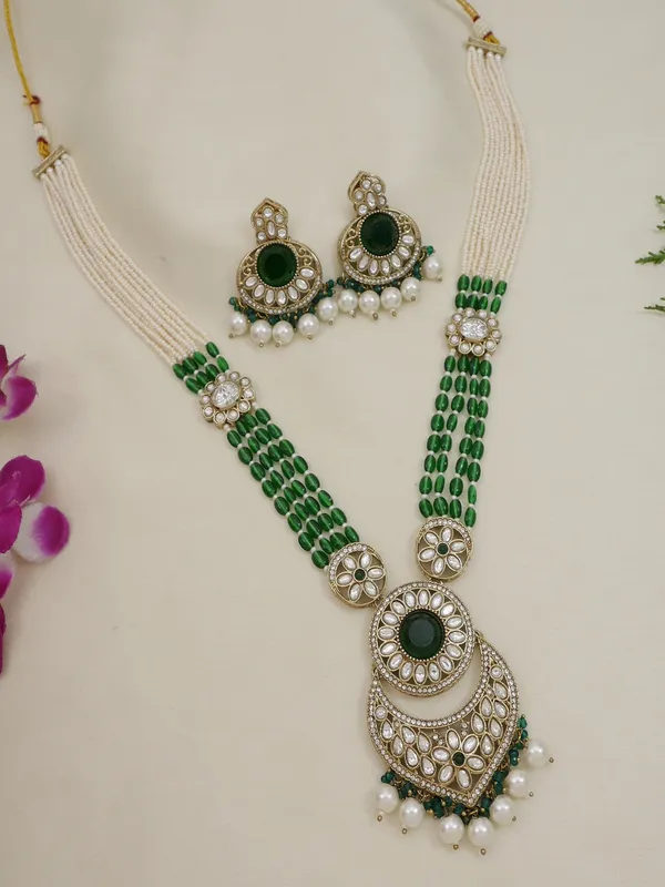 Traditional_Nawabi_Black_Beaded_Pearl_Statement_Necklace_Set