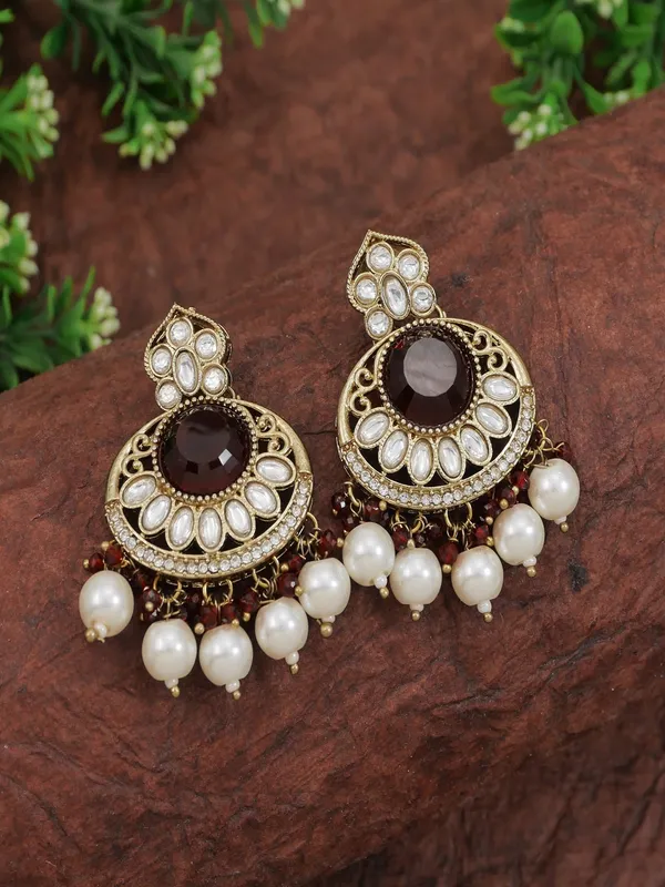 Traditional_Nawabi_Black_Beaded_Pearl_Statement_Necklace_Set