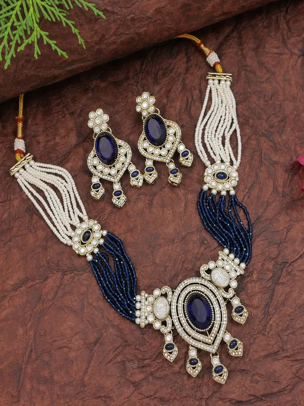 Royal_Noir_Pearl_&_Black_Beaded_Statement_Necklace_Set