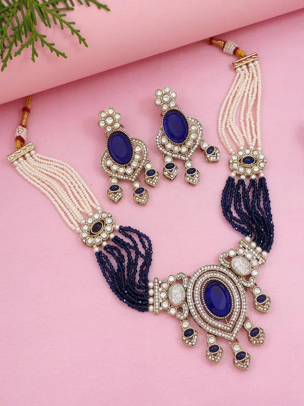 Royal_Noir_Pearl_&_Black_Beaded_Statement_Necklace_Set