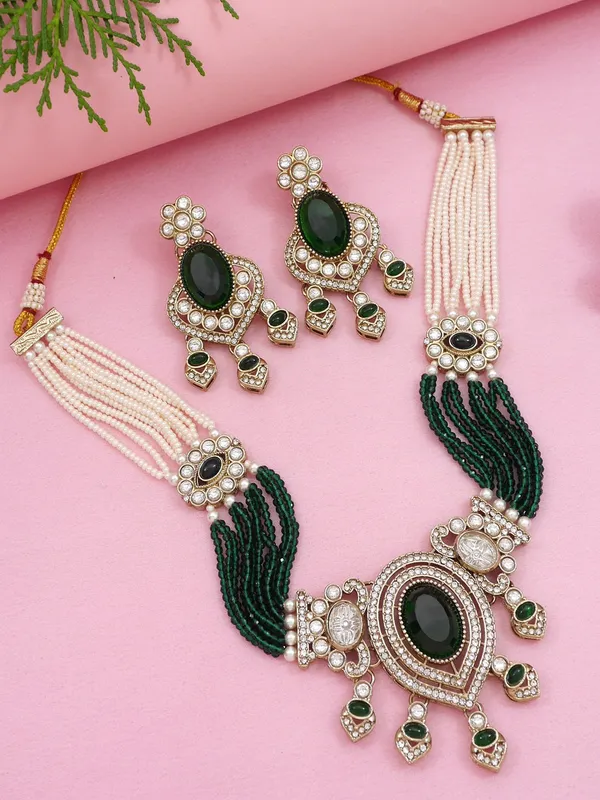 Royal_Noir_Pearl_&_Black_Beaded_Statement_Necklace_Set