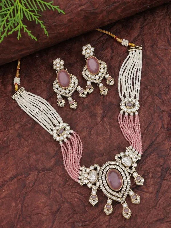 Royal_Noir_Pearl_&_Black_Beaded_Statement_Necklace_Set