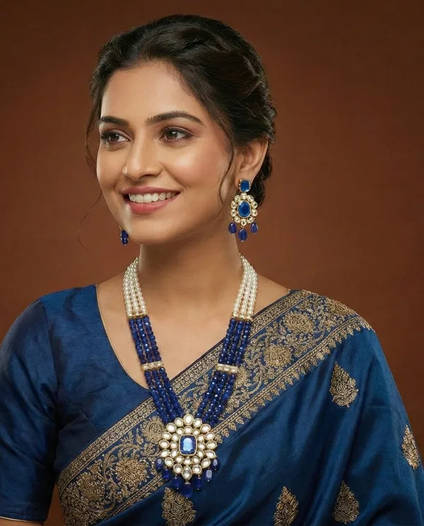 Royal_Kundan_&_Pearl_Beaded_Necklace_Set_With_Matching_Earrings