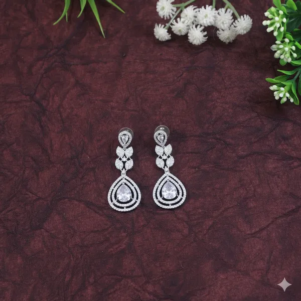 Zircon_Silver_Necklace_Set