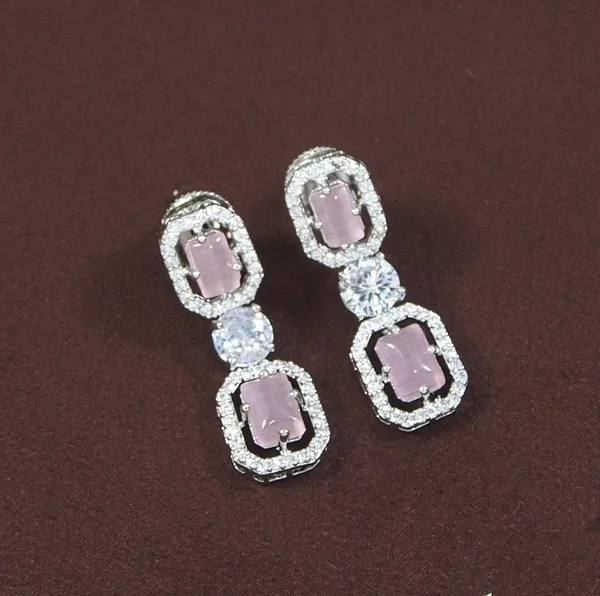Zircon_Silver_Necklace_Set