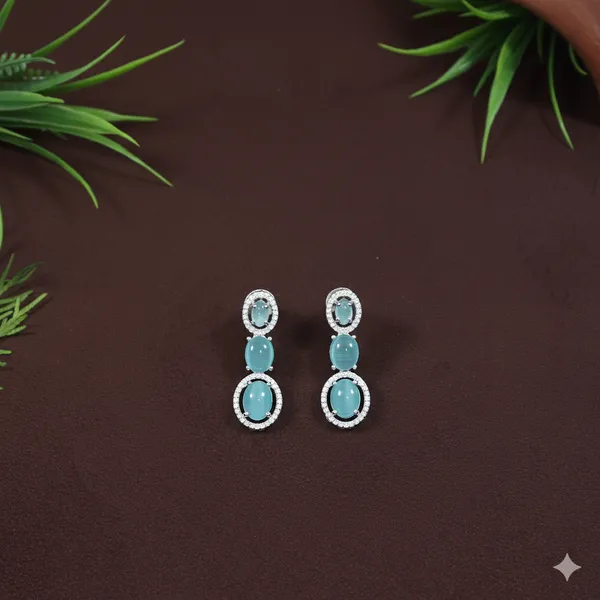 Zircon_Silver_Necklace_Set