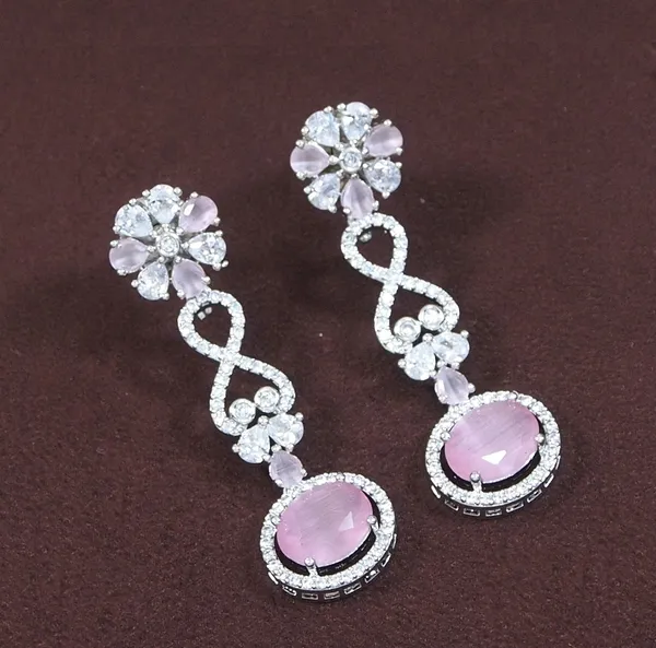 Zircon_Silver_Necklace_Set