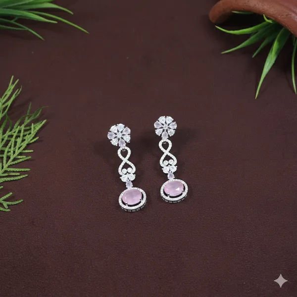 Zircon_Silver_Necklace_Set