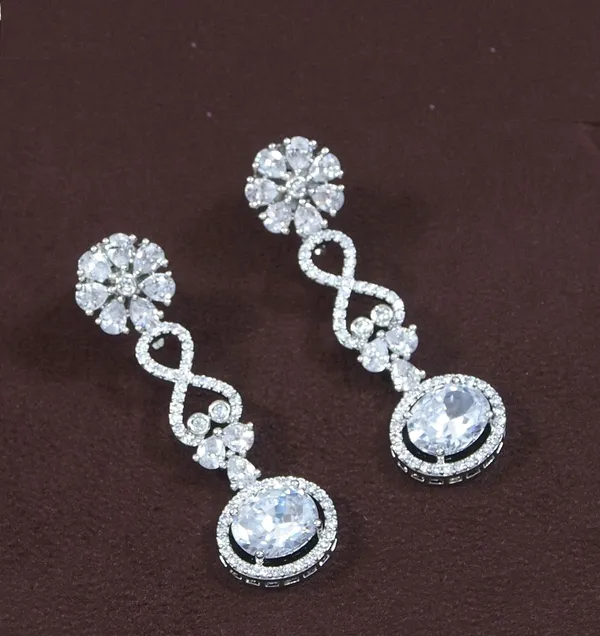 Zircon_Silver_Necklace_Set