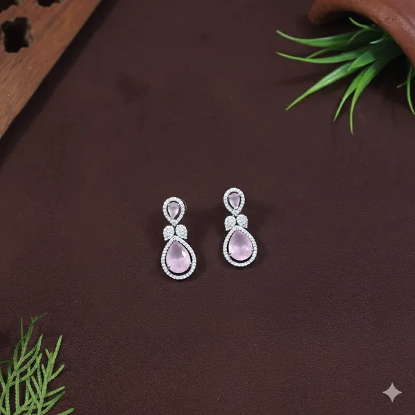 Zircon_Silver_Necklace_Set
