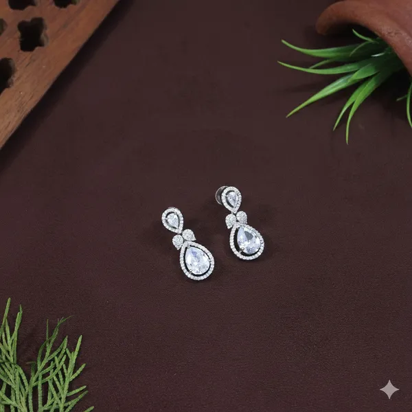 Zircon_Silver_Necklace_Set