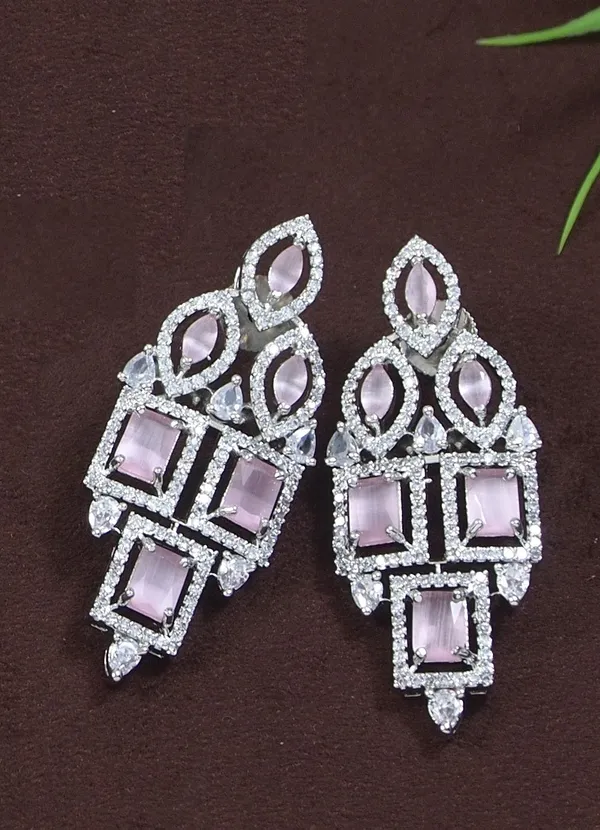Zircon_Silver_Necklace_Set