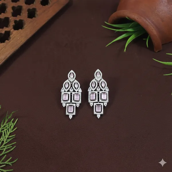 Zircon_Silver_Necklace_Set