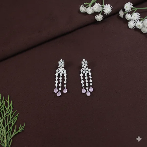 Zircon_Silver_Necklace_Set