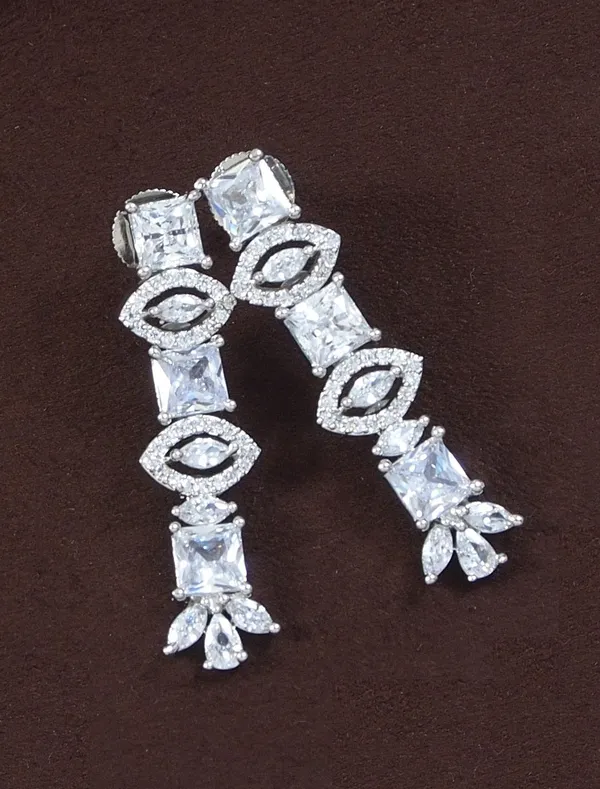 Zircon_Silver_Necklace_Set