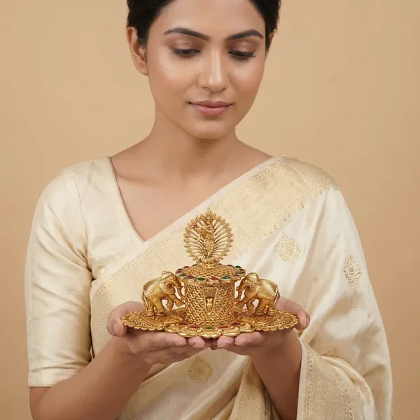 Elegant_Traditional_Brass_Sindoor_Dani_With_Krishna_With_Elephant_Motif