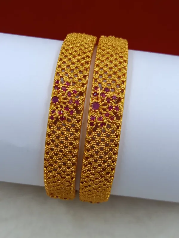 American_Diamond_Brass_Matte_Bangle