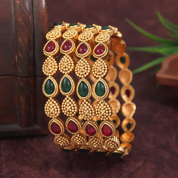 Antique_Brass_Bangle_With_Ruby_&_Emerald_Inspired_Stones