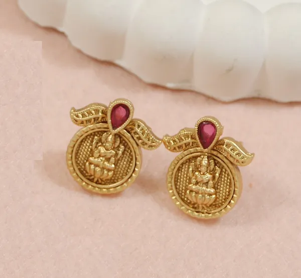 Antique_Gold_Finish_Lakshmi_Beaded_Mangalsutra_Set
