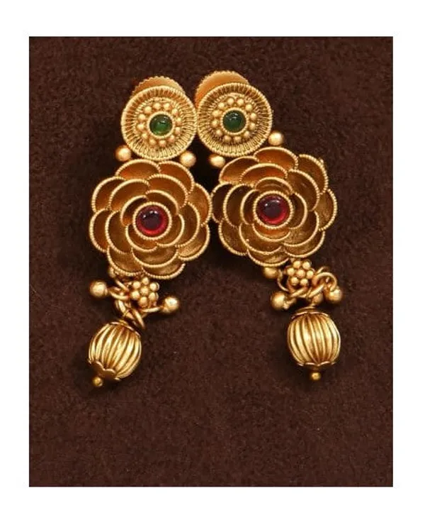Antique_Gold_Plated_Choker_Necklace_Set