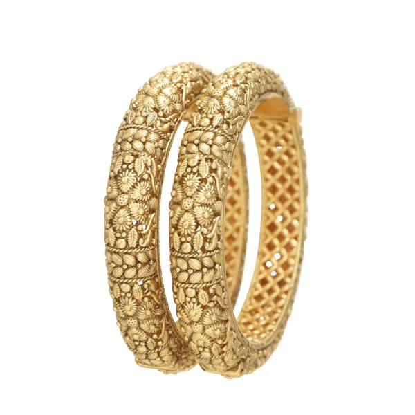 Antique_Rajwadi_Gold_Plated_Brass_Screw_Lock_Bangles