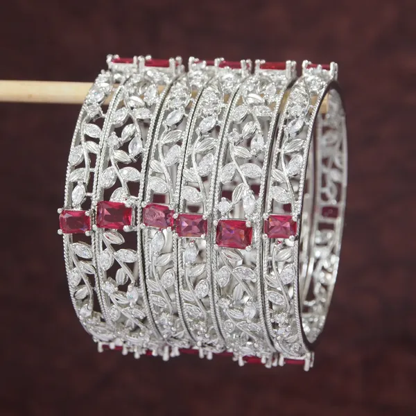 Elegant_Ruby_White_Stone_Silver_Finish_Bangles__Set_Of_6
