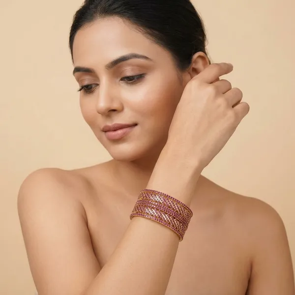 Elegant_Stone_Studded_Gold_Toned_Bangles