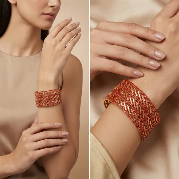 Elegant_Stone_Studded_Gold_Toned_Bangles