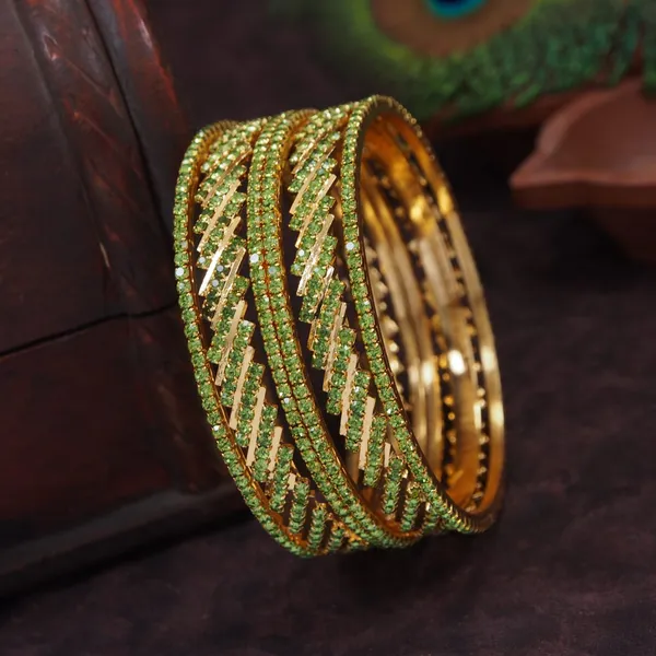 Elegant_Stone_Studded_Gold_Toned_Bangles