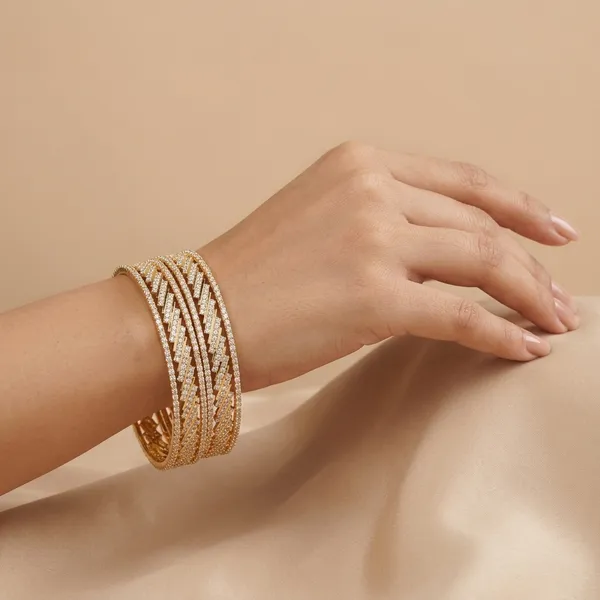 Elegant_Traditional_Temple_Wear_Micro_Gold_Plated_Bangles_With_American_Diamond_Stones_Set_Of_6