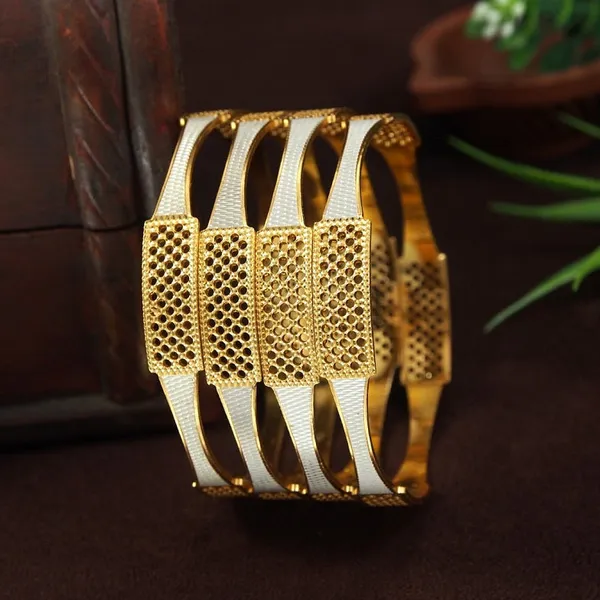 Elegant_Two_Tone_Plated_Designer_Bangles