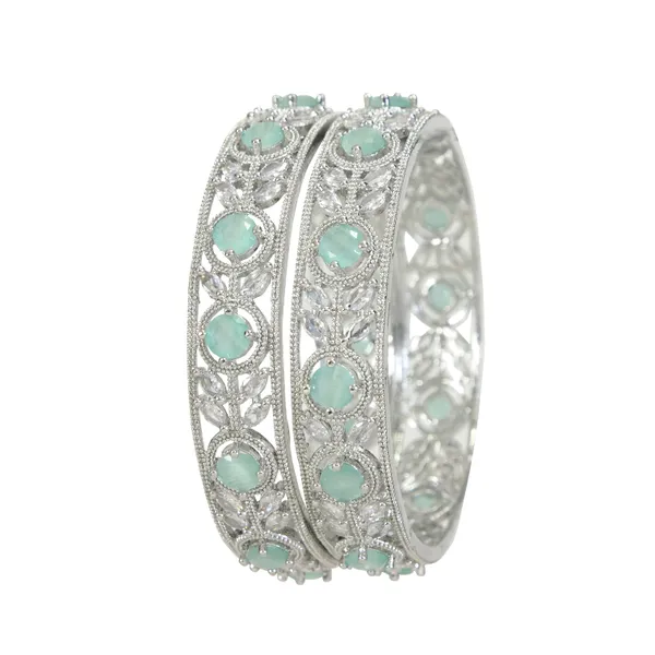 Mint_White_American_Diamond_Silver_Plated_Bangles