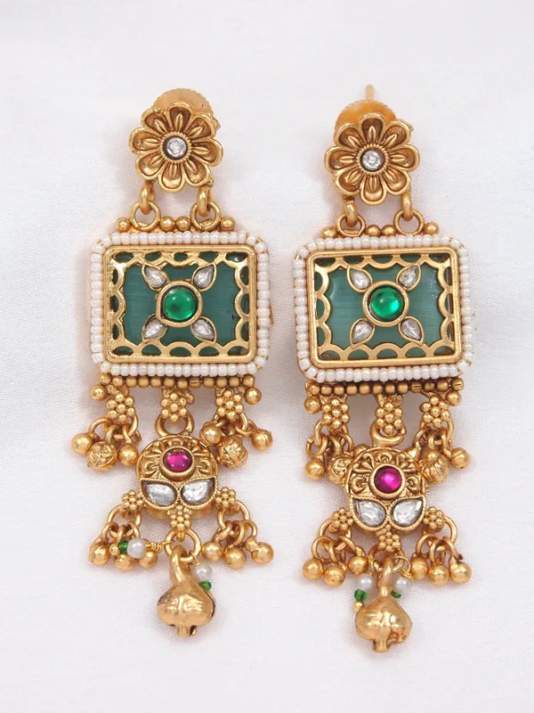 Ethnic_Royal_Heritage_Antique_Gold_Toned_Brass_Rani_Haar_Necklace_Set_With_Earrings
