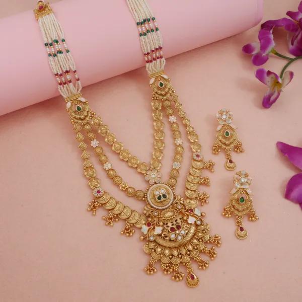 Royal_Antique_Finish_Brass_Rani_Haar_Long_Necklace_Set_With_Earrings
