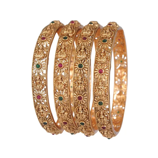 Laxmi_Temple_Matte_Finish_Bangle_Set_(Pack_Of_4)
