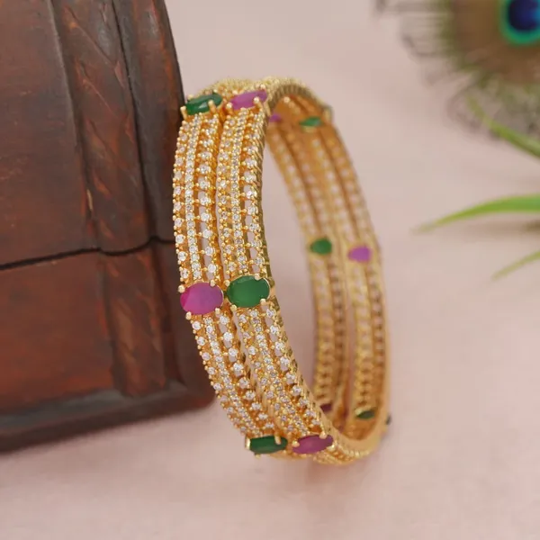 Micro_Gold_Plated_Brass_Bangles_With_Ruby_&_Green_Ad_Stones