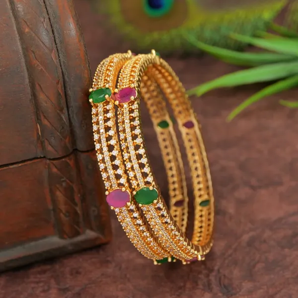 Micro_Gold_Plated_Brass_Bangles_With_Ruby_&_Green_Ad_Stones