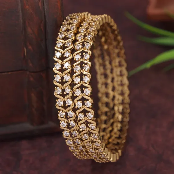 Brass_Gold_Plated_American_Diamond_Designer_Bangles