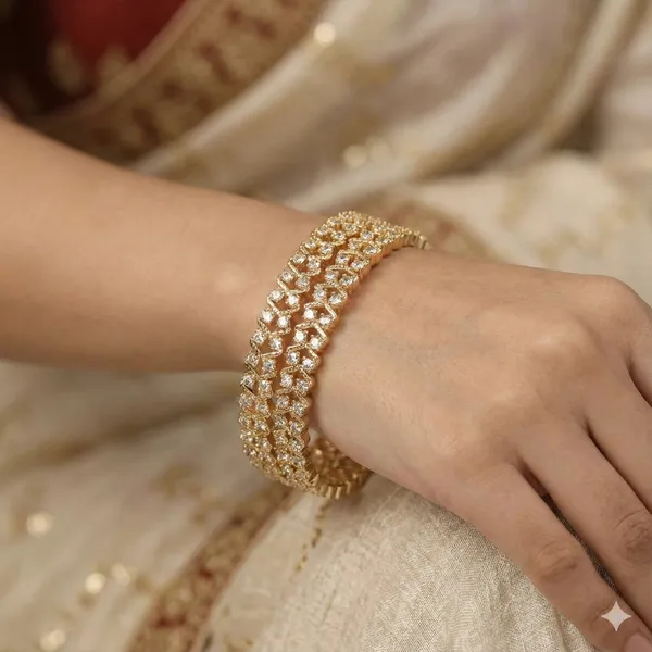 Brass_Gold_Plated_American_Diamond_Designer_Bangles