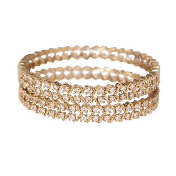 Brass_Gold_Plated_American_Diamond_Designer_Bangles