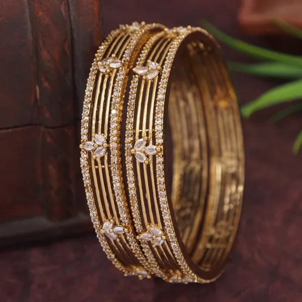 Antique_Finish_Stone_Studded_Designer_Bangles